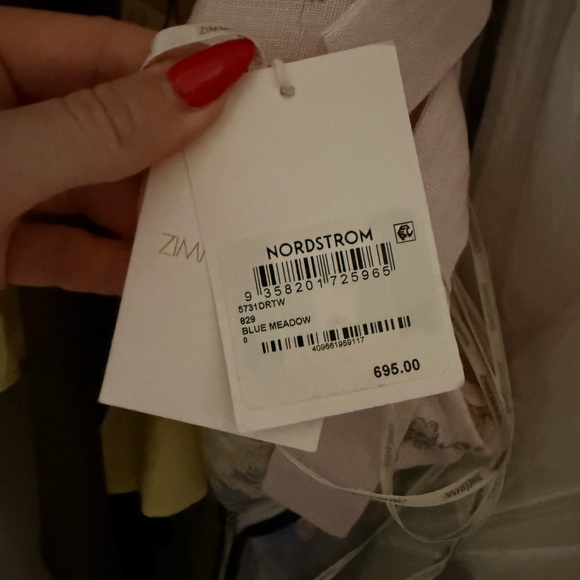 Zimmermann floral print linen mini dress - Picture 5 of 5